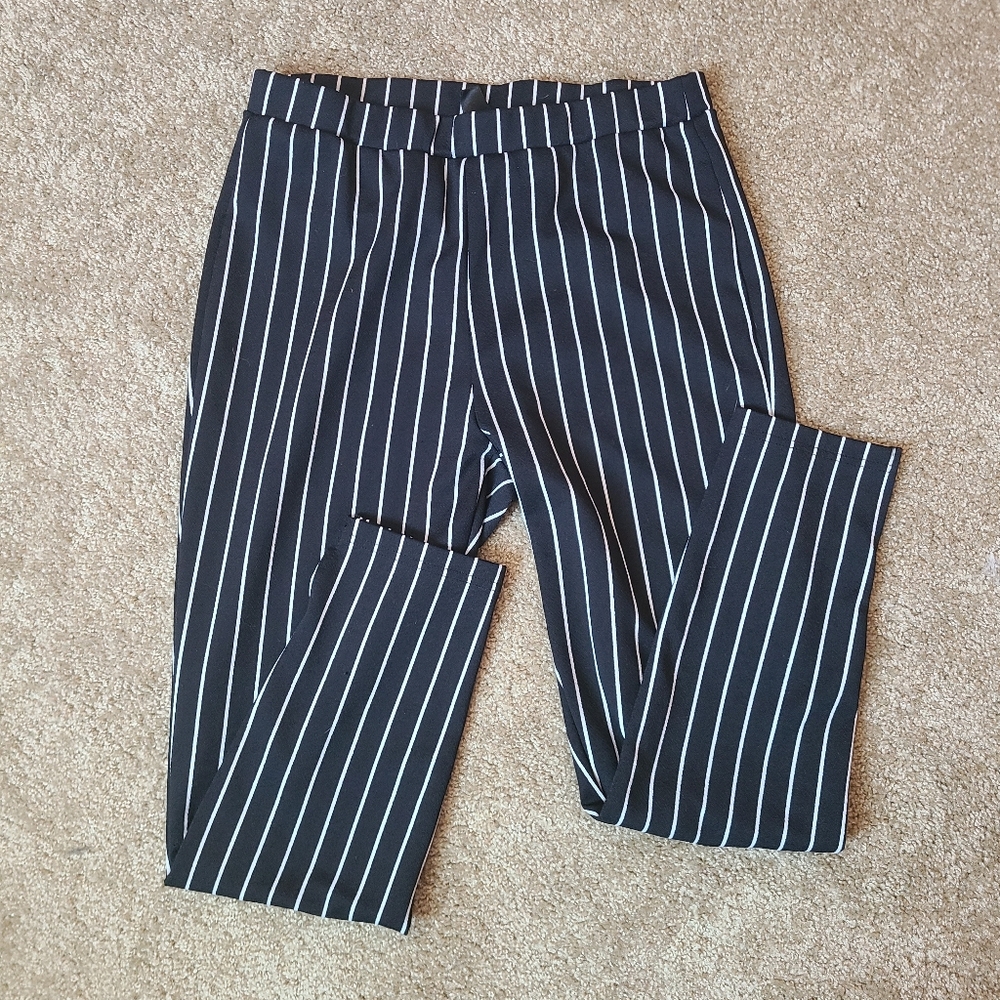 pinstripe dress pants
